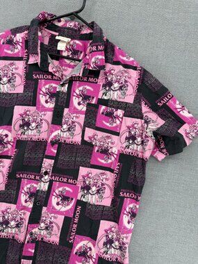 Sailor Moon Hot Topic Exclusive Button Shirt 2XL 2021 Pretty Guardian Anime